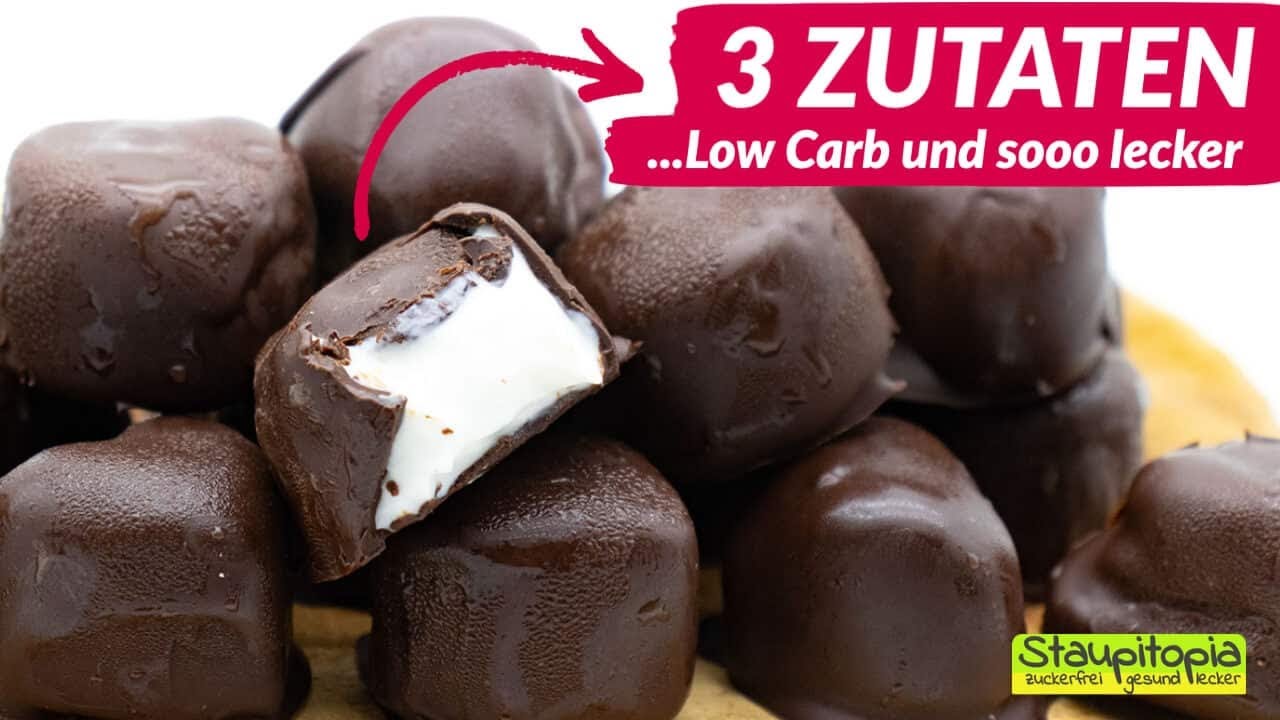 Diese Low Carb Süßigkeit mit Quark aus nur 3 Zutaten musst du unbedingt auch einmal selber machen!
