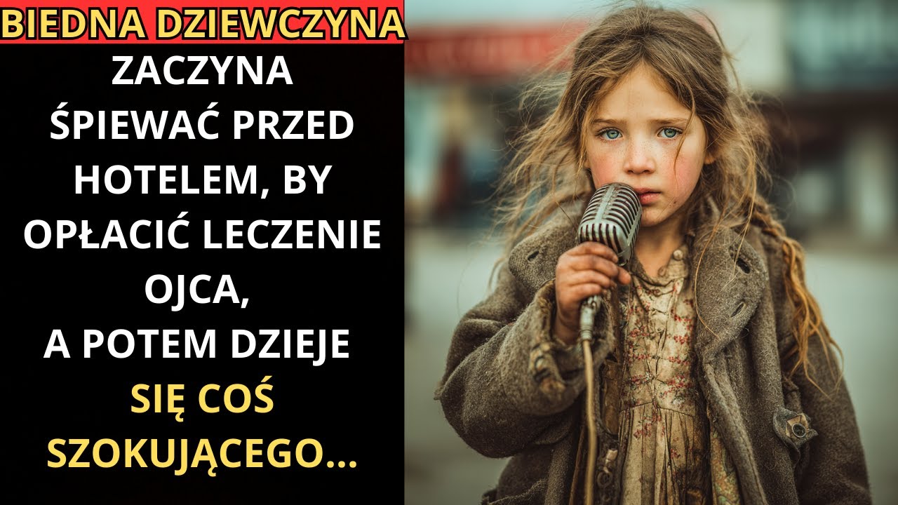 Biedna dziewczyna śpiewa przed hotelem, by leczyć ojca, a potem dzieje się coś SZOKUJĄCEGO