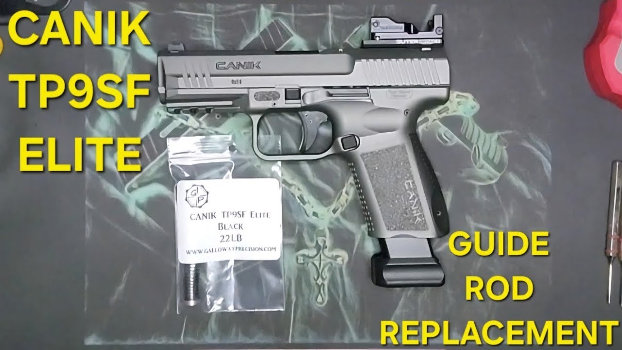 Замена направляющего стержня Canik TP9SF Elite: руководство для начинающих