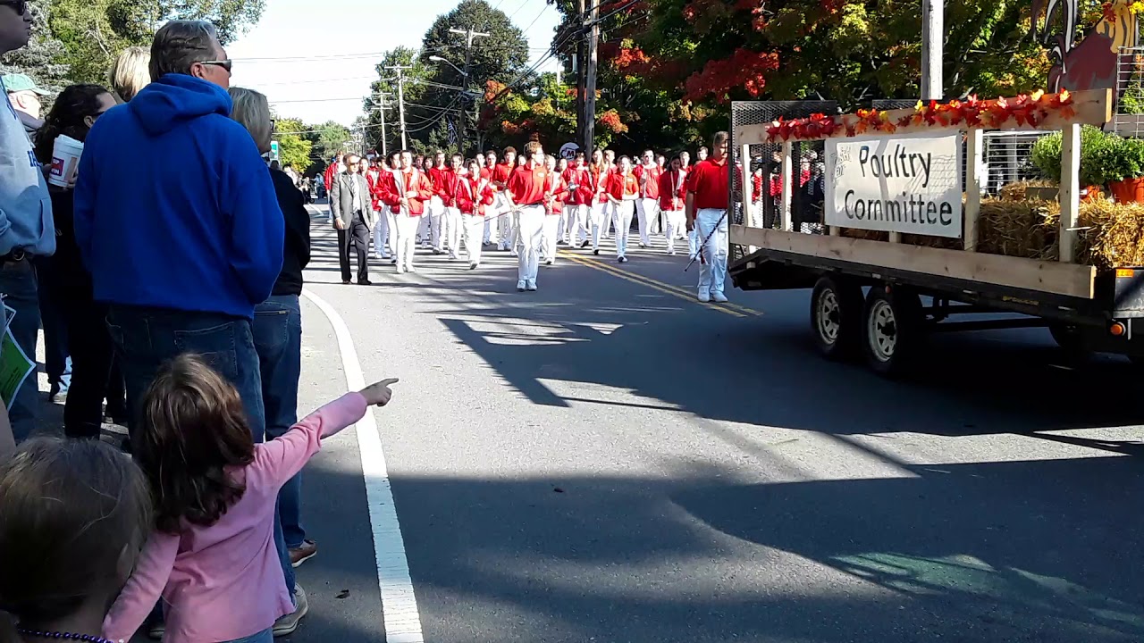 Masco high school marching in topsfield parade