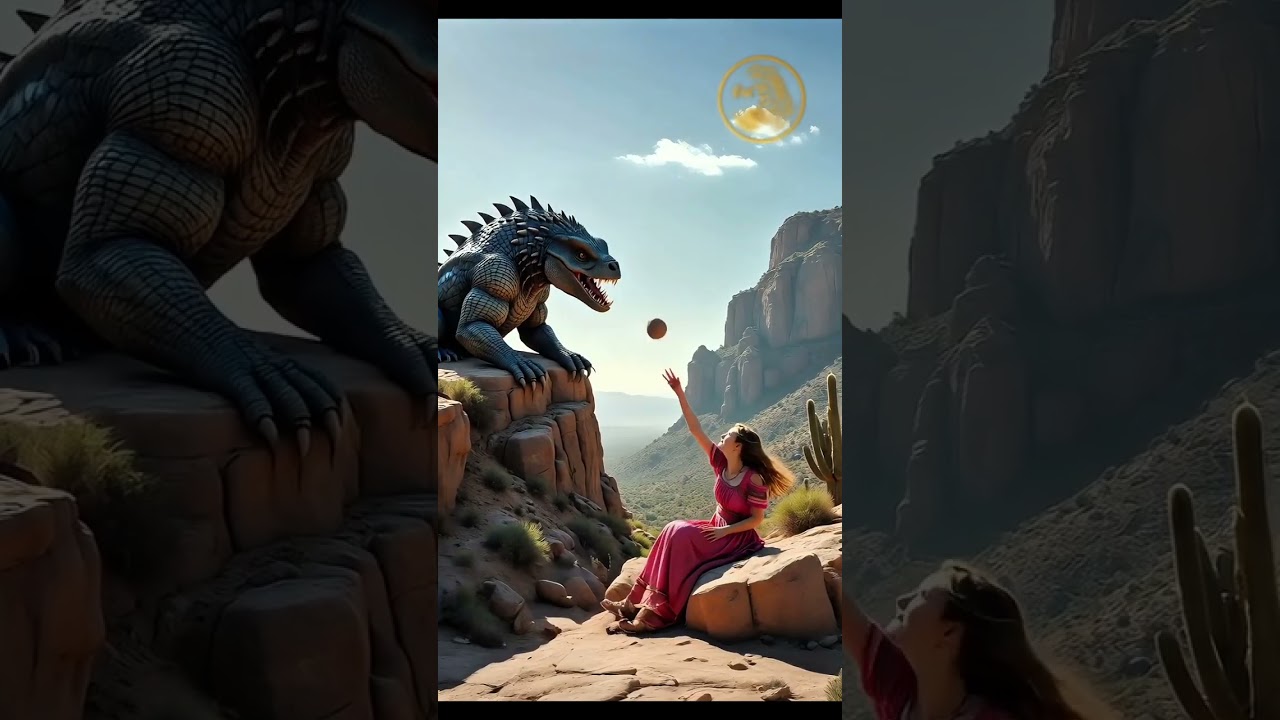 The Goddess and the Beast — A Desert Encounter 