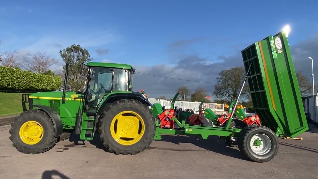 8 TON TAPERED BODY TIPPING DUMPER AT HARTNETT TRAILERS