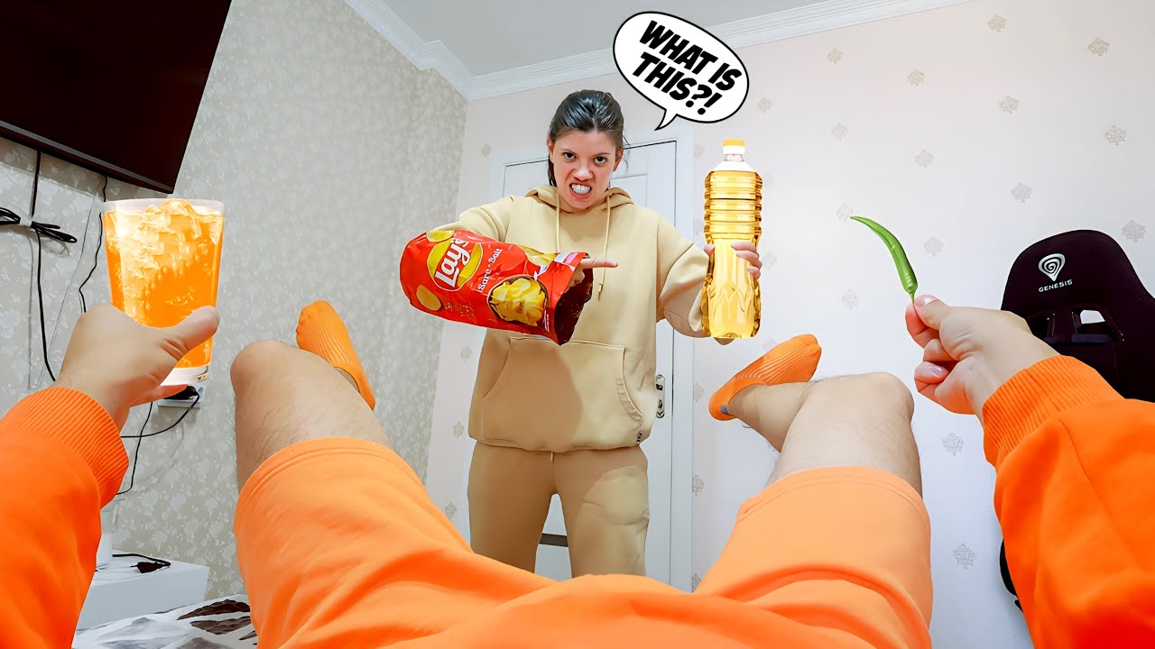 TOP FUNNIEST FOOD PRANKS ON MY GIRLFRIEND ( Funny Story POV Prank )