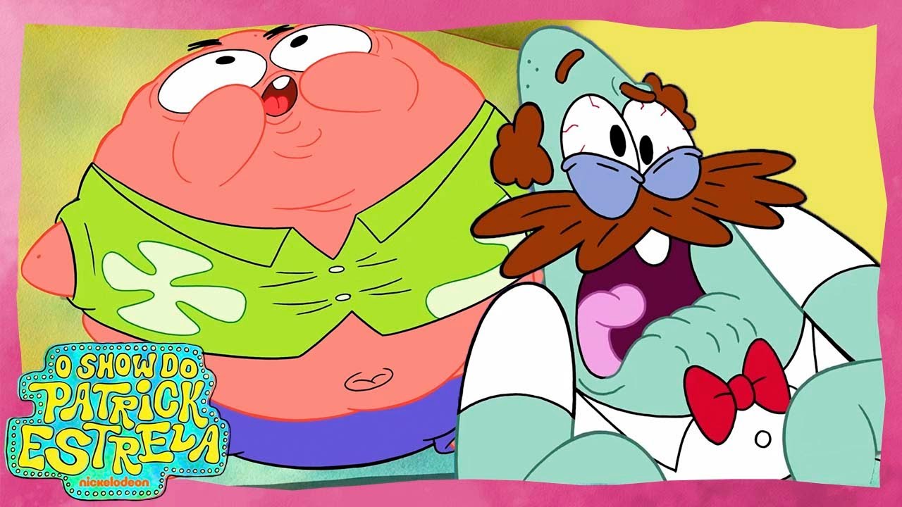 O Show do Patrick Estrela |O Patrick viaja dentro do corpo do pr&oacute;prio pai!| Bob Esponja em Portugu&ecirc;s