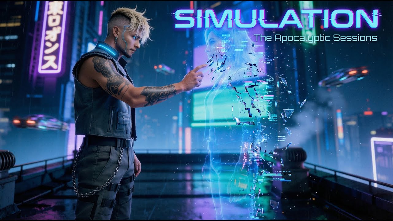SIMULATION - Cinematic Space Rock (Official Visualizer) | The Apocalyptic Sessions
