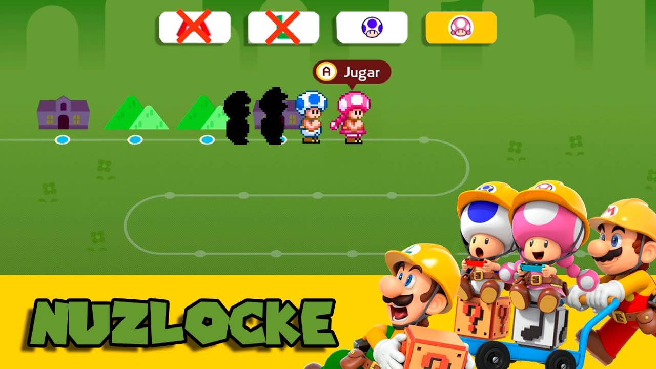 Nadie se lo ESPERARÍA!!! - NUZLOCKE en Mario Maker 2 - ZetaSSJ