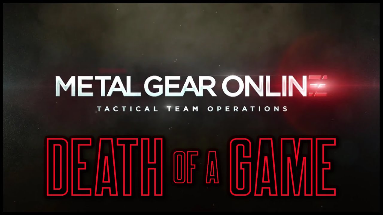 Death of a Game: Metal Gear Online (MGO1, MGO2, MGO3, PW, MPO+)