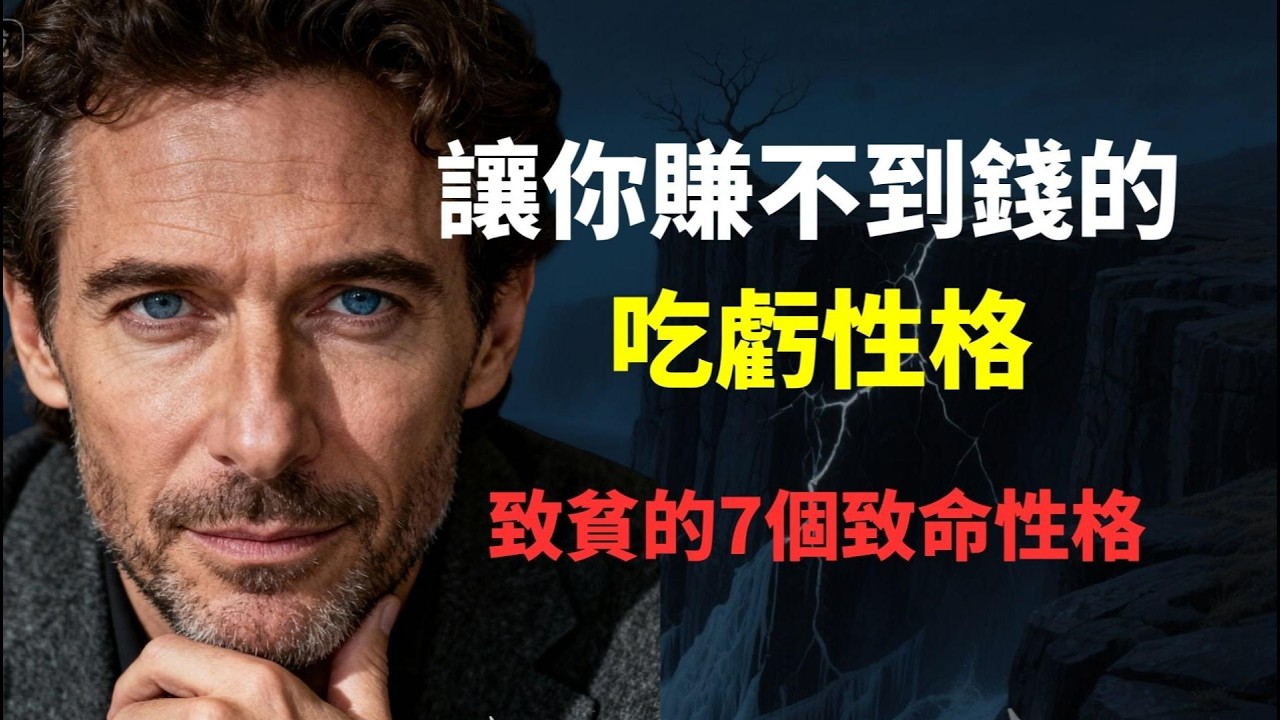 別讓你的性格毀了你的財富！深度解析：讓你註定貧窮一輩子的7種性格！導致普通人賺不到錢的隱形黑洞，越早戒掉越早暴富，全中根本富不起來！看懂這篇幫你徹底逆天改命。