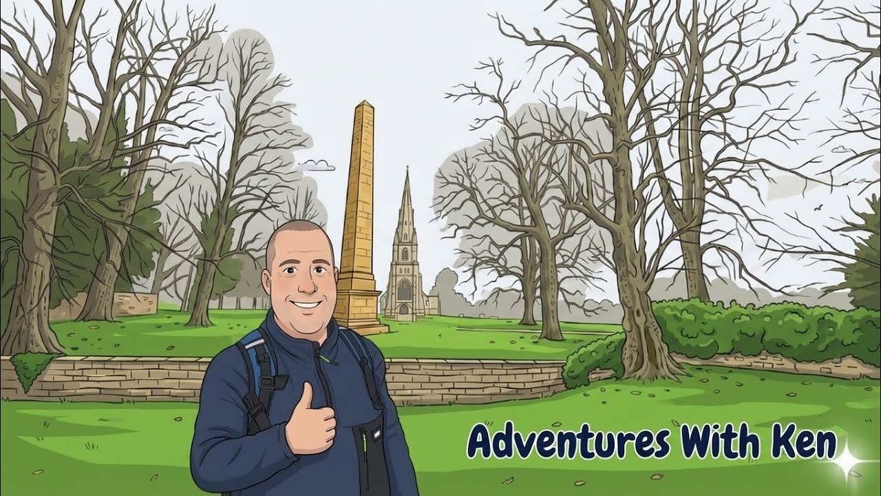 The start of my adventure at Studley Royal & Fountains Abbey March 2026 #adventureswithken 