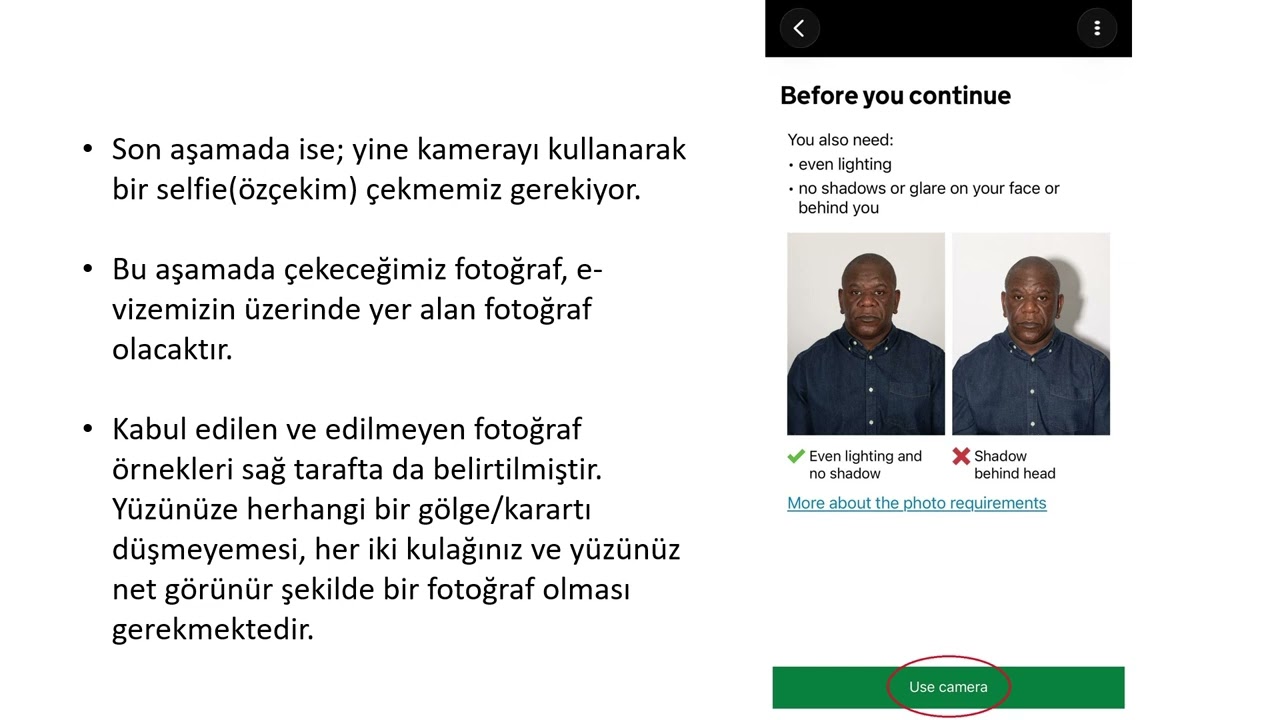 İngiltere (UK) E-vize tanımlama kılavuzu