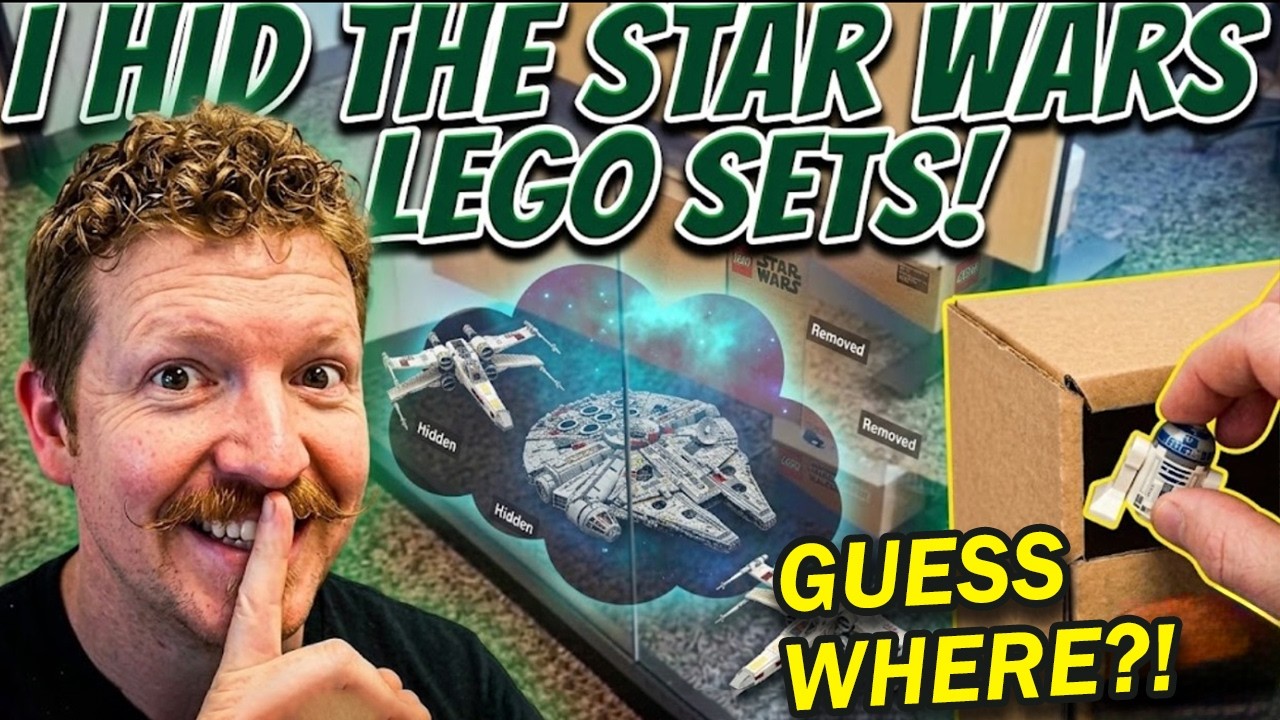 Bricks and Minifigs ВОЗВРАЩАЮТ Брайану Мэнселлу 30 наборов LEGO Star Wars!