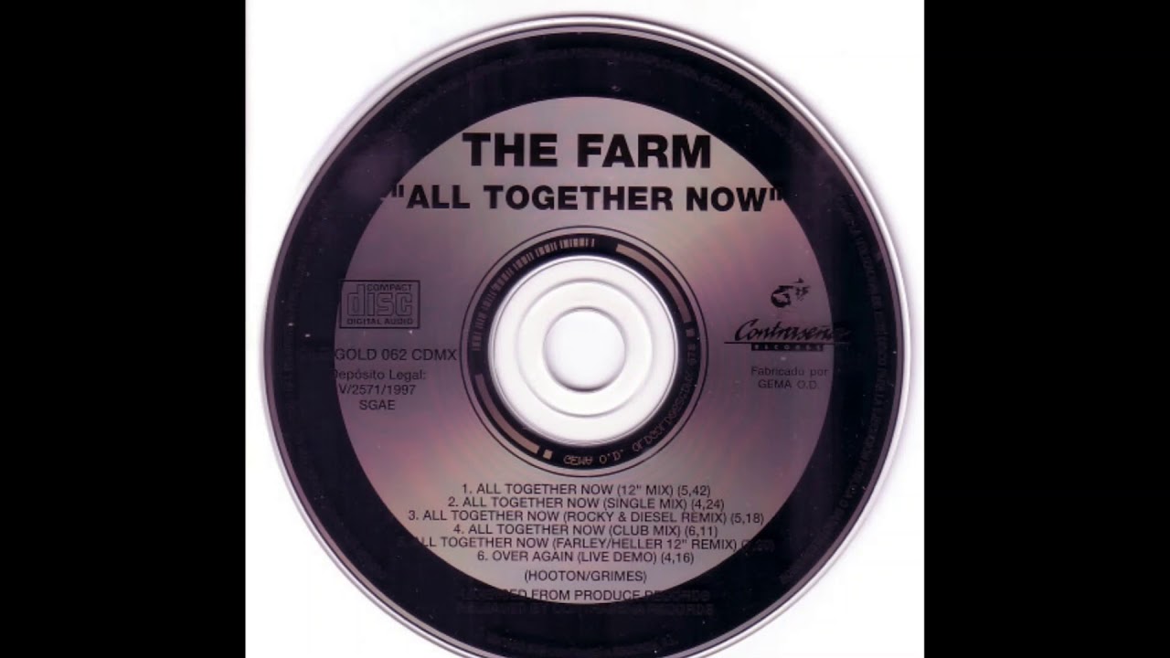 THE FARM - "All Together Now" (Single Mix) [1997]