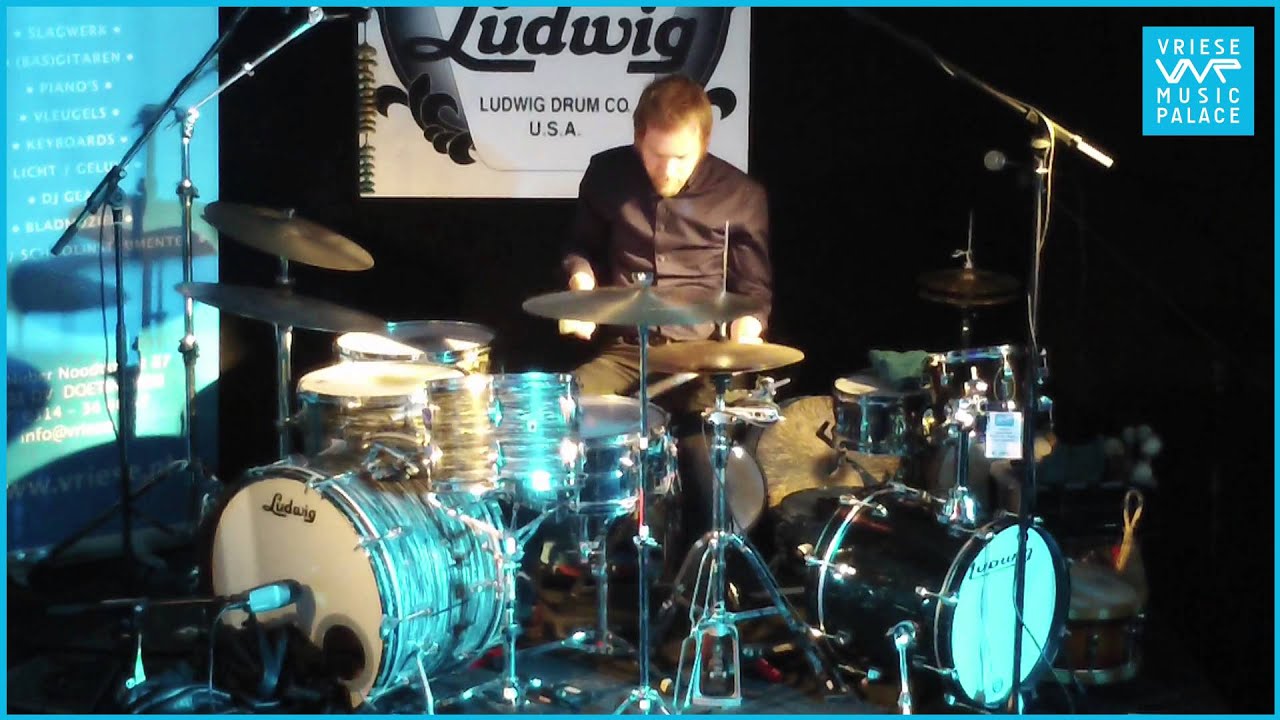 Vriese Music Palace - Drumclinic Bram Hakkens: Drumsolo