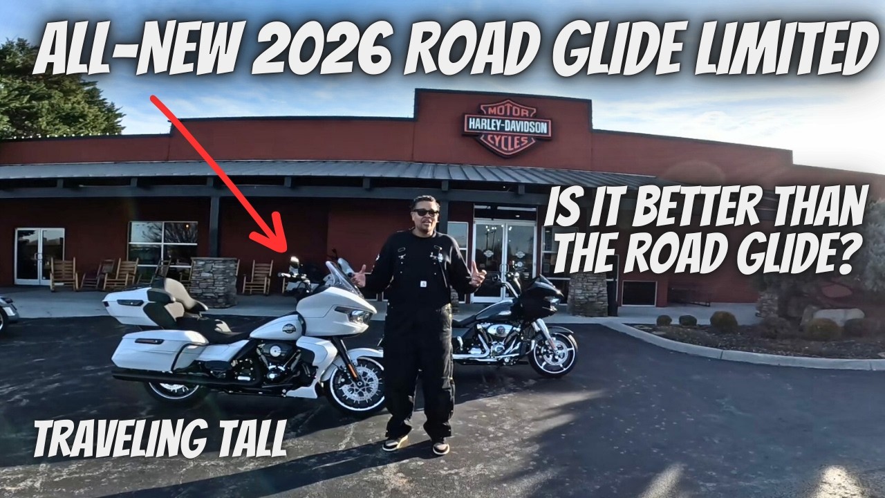 New 2026 Harley-Davidson Road Glide Limited. How is it different than a Harley-Davidson Road Glide?