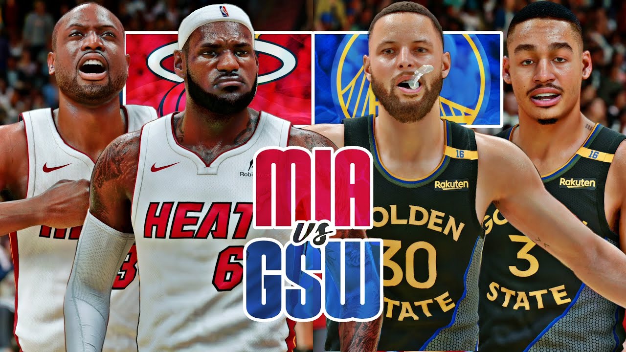 2022 WARRIORS vs 2013 HEAT | NBA 2K25 (PS5 PRO) [4K UHD]