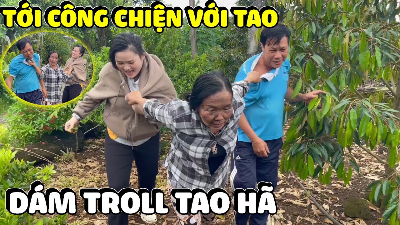 Dì Hương Lụm Bình Xịt Tía Con Yến Báo Dám Troll Dì Hương Khi Ngủ Hã | Hải Ka Vlogs