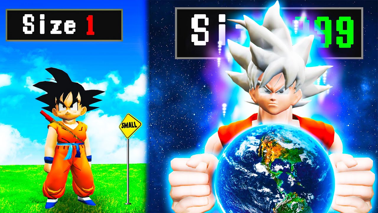 Kid Goku to MEGA GOKU! in GTA 5