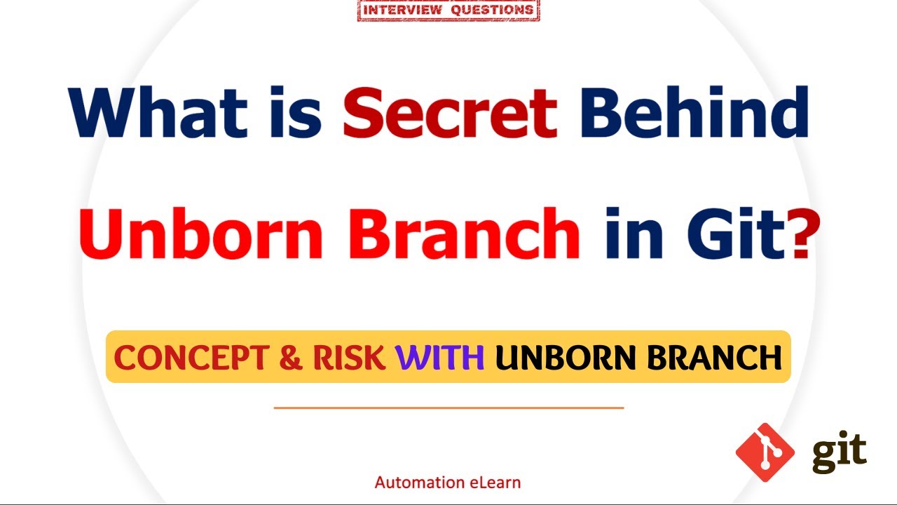 What is Unborn Branch in Git? | Unveiling the Mystery of Unborn Branch | What Are the Risks?