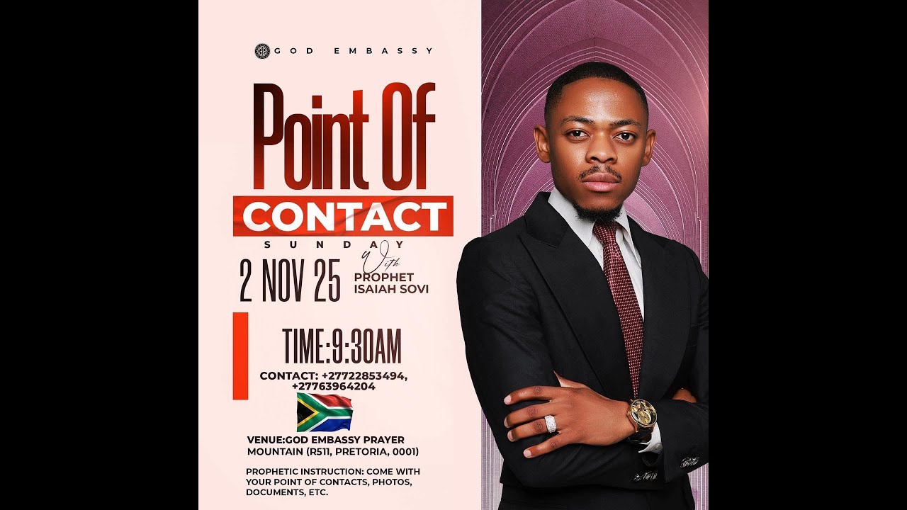 POINT OF CONTACT SUNDAY SERVICE | 2ND NOVEMBER 2025