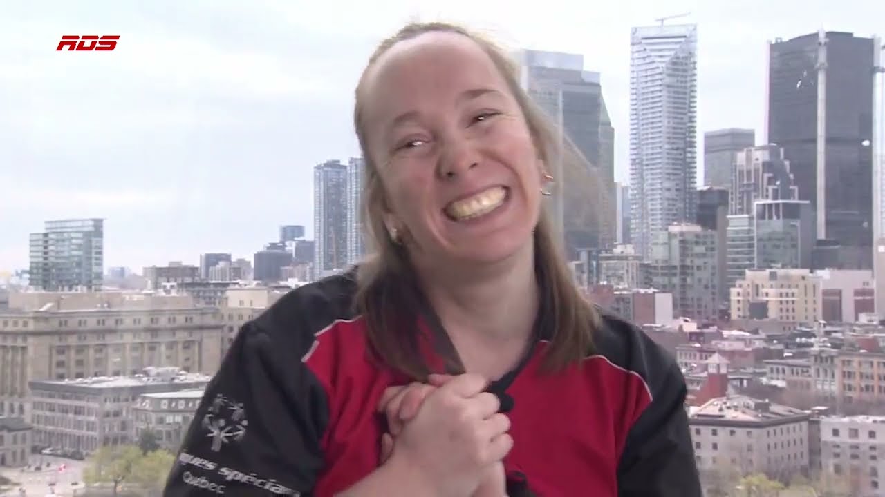 Audrey Larose-Rapin, athlète Olympiques spéciaux Québec