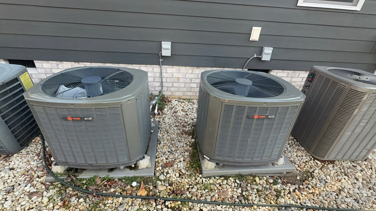 My Trane XR14 heat pumps -￼ First start up  & shut down in cool mode in 2026. ￼￼