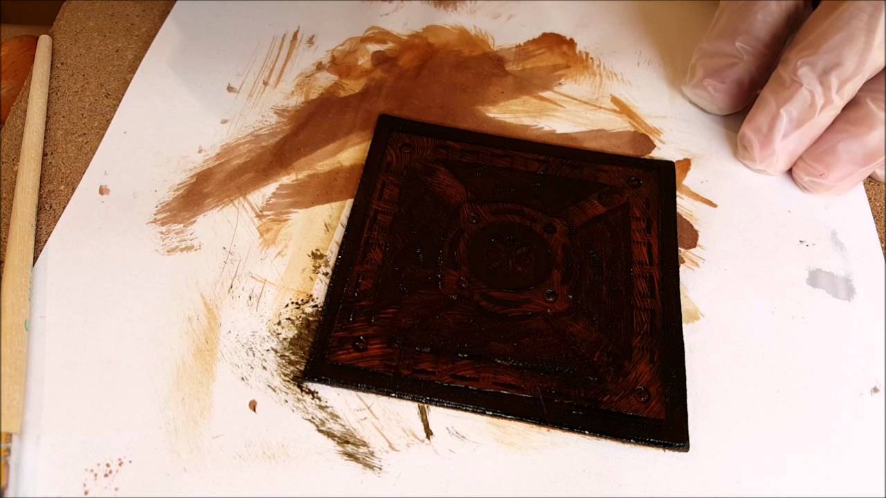 Tutorial   Punzieren Teil 9   Antique Gel