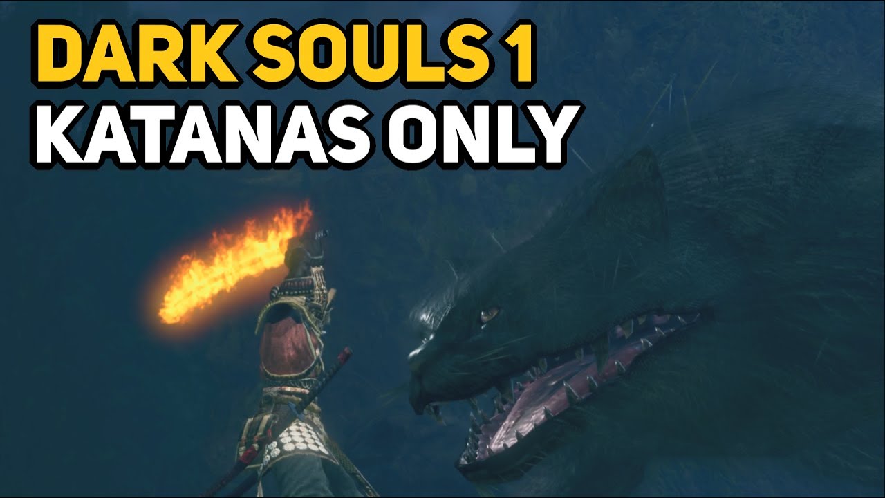 How to Beat DARK SOULS 1 With Only Katanas