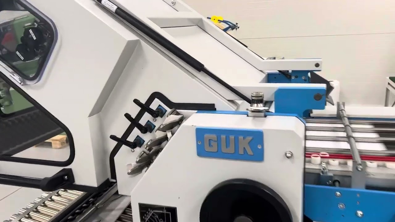 Folding machine GUK K50/6 + cross module K50/4