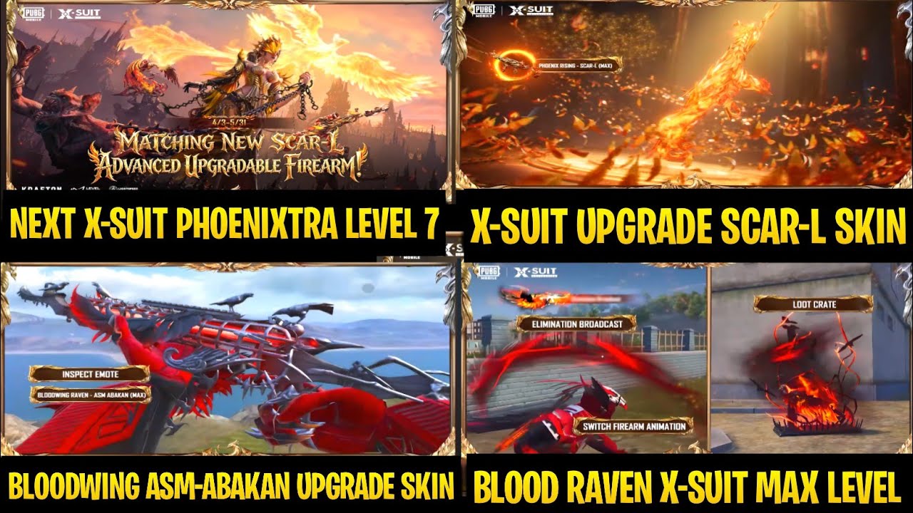 😍HOW TO GET PHOENIXTRA X SUIT JUST 900-UC IN BGMI l RELEASE DATE & UPGRADE MAX-7BLOOD RAVEN NEW LOOK