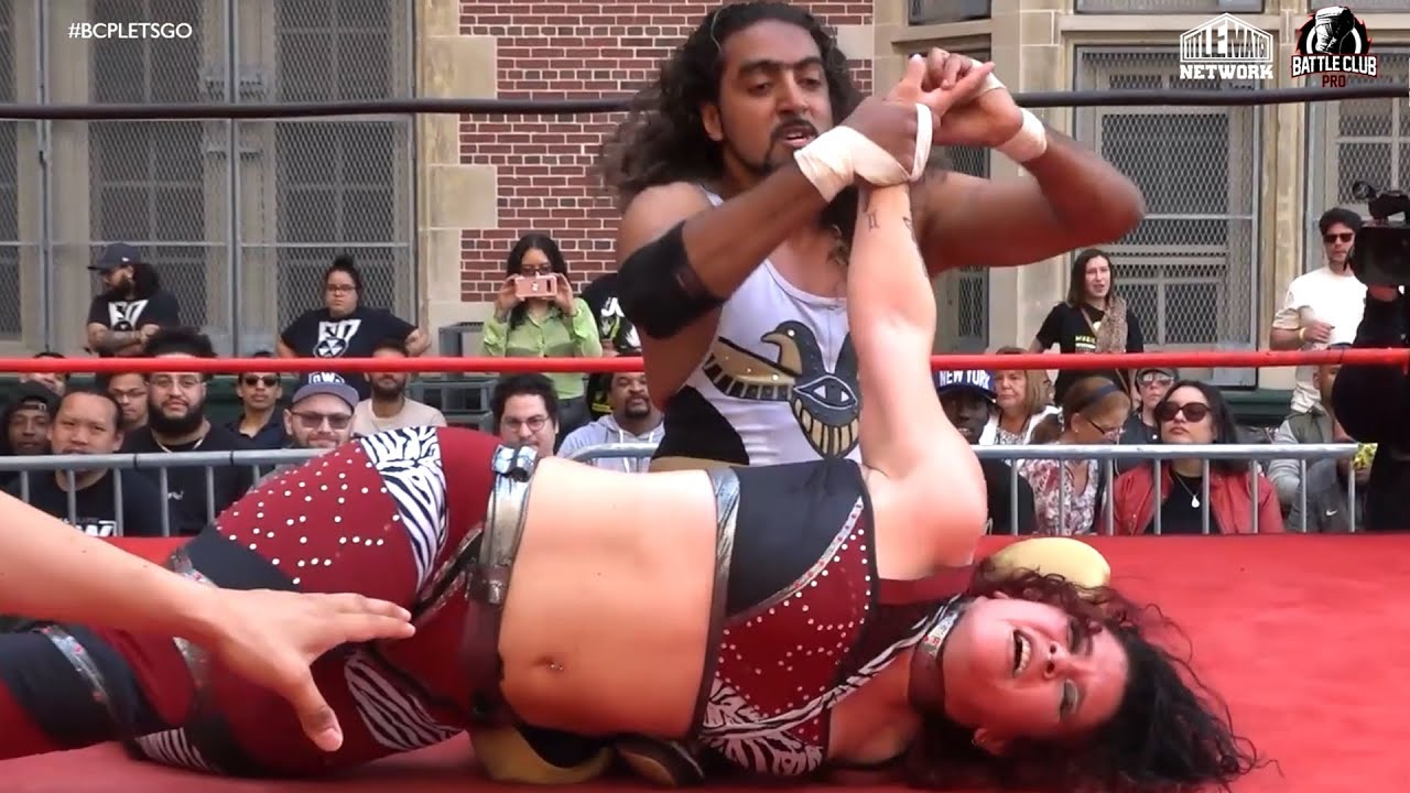 Masha Slamovich vs Prince Ahmed (Intergender Wrestling) Battle Club Pro 