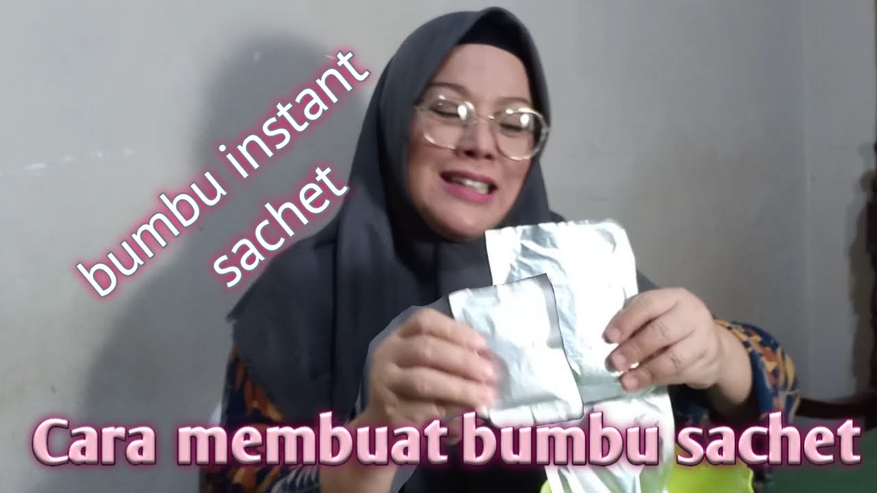 Cara membuat bumbu sachet || Membuat bumbu instan kemasan sachet || Ide jualan