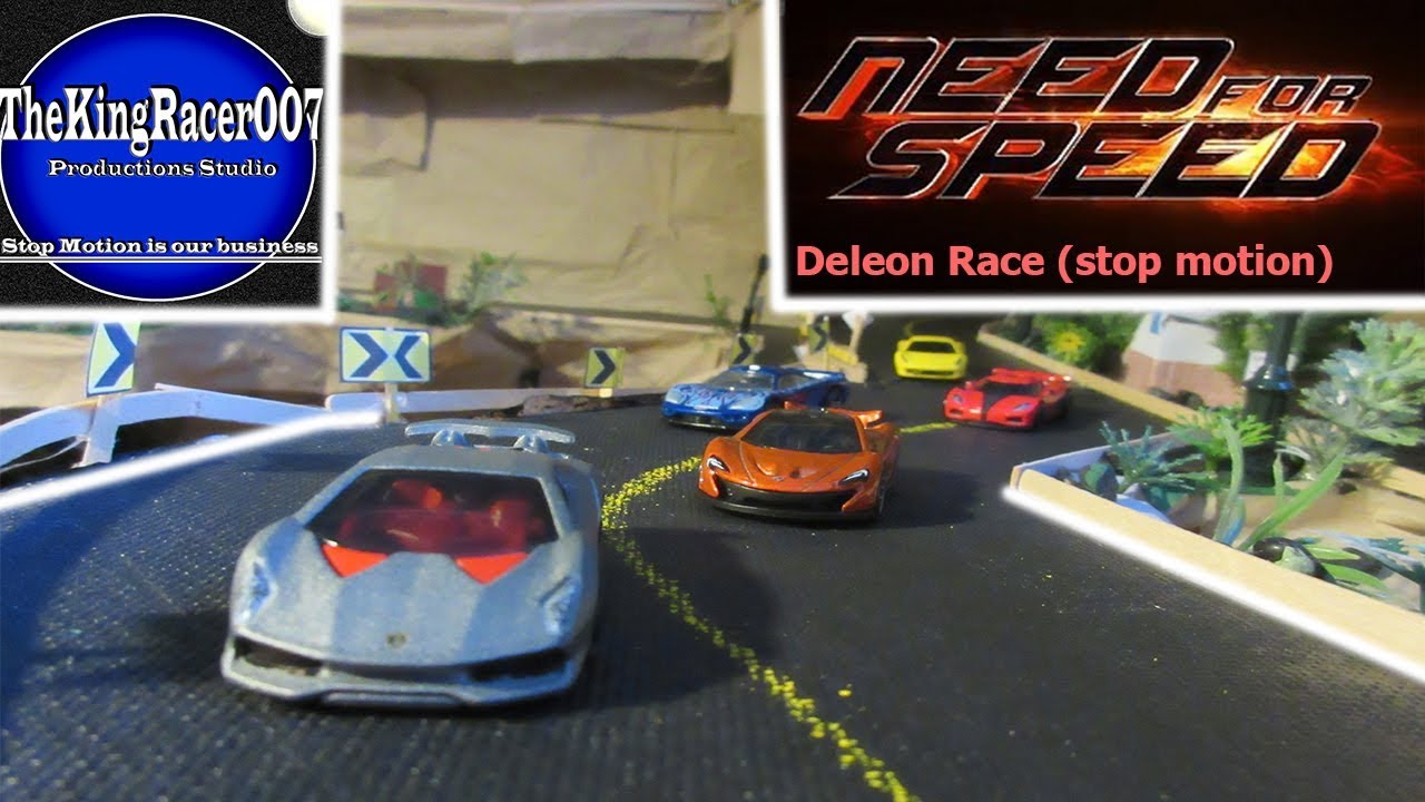 Hot Wheels - Need For Speed (2014) - Deleon Race - Stop Motion
