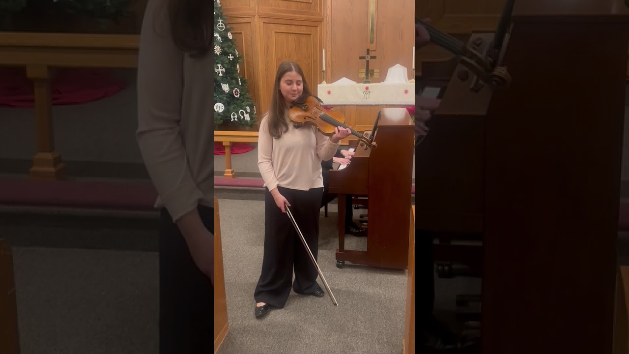 Saint-Saëns: Violin Concerto, No. 3, 1st. mov. /         Diana Kats violin & Evan De Long piano 