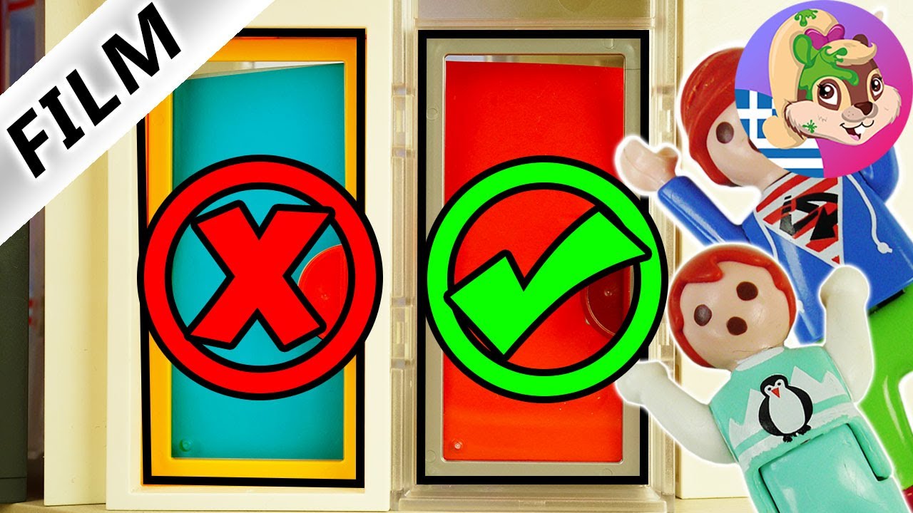 Playmobil τανία Ελληνικά. Μη διαλέξεις τη λάθος πόρτα Μεγάλη πρόκληση για τον Αλέξανδρο και την Έμμα