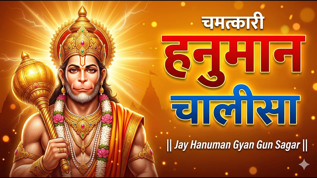 LIVE : श्री हनुमान चालीसा | Hanuman Chalisa | जय हनुमान ज्ञान गुण सागर | Jai Hanuman Gyan Gun Sagar