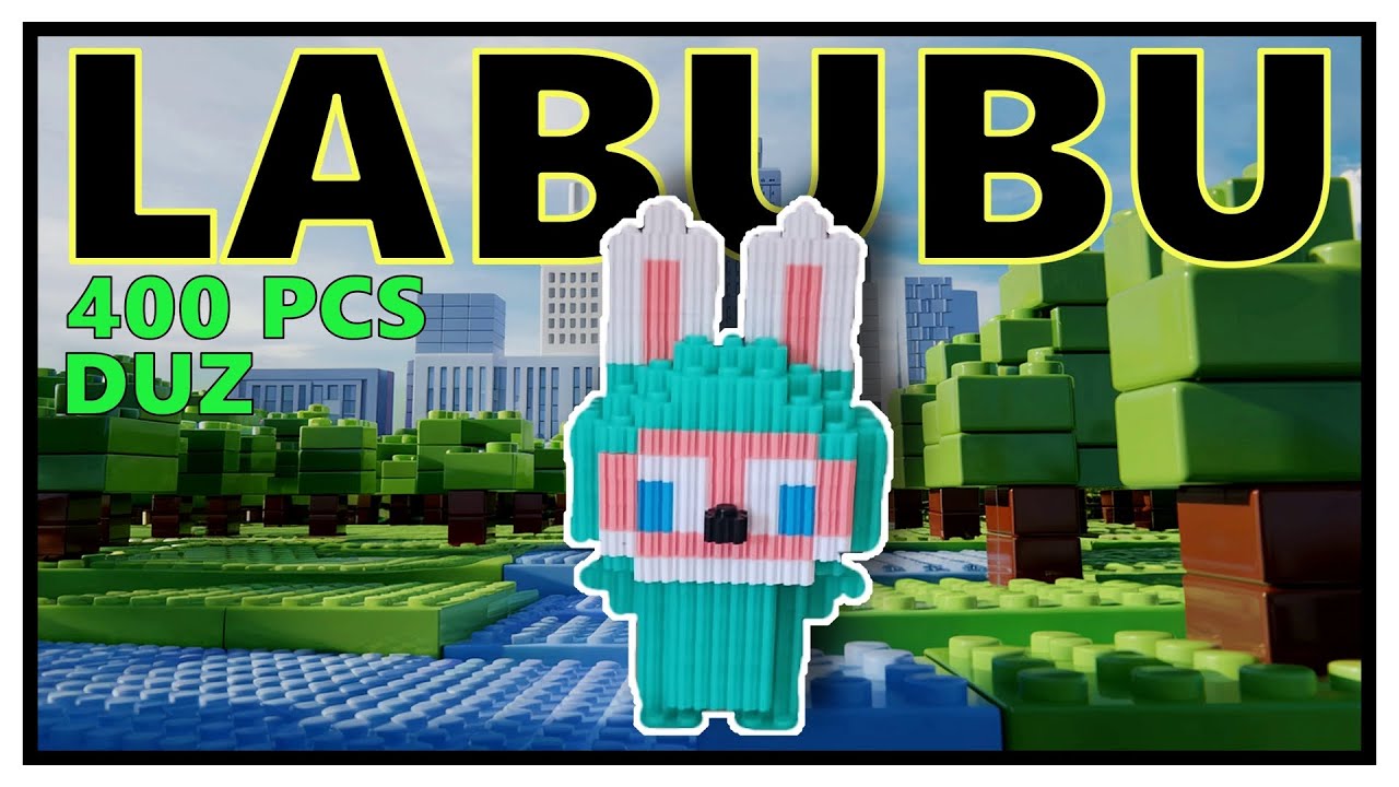 ЛАБУБУ - Микроблок. 400 штук | ДУЗ | Магический блок | micro blocks