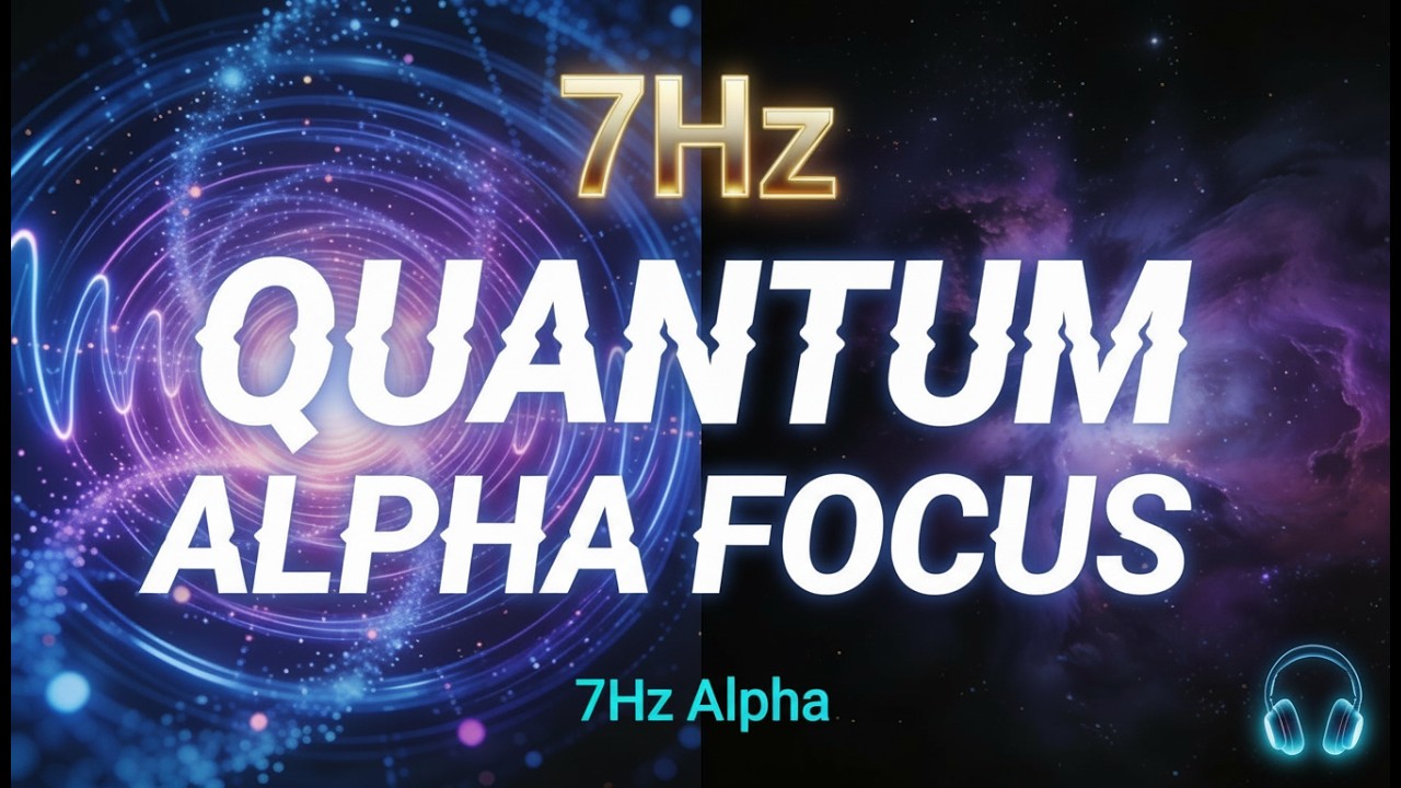 7Hz Quantum Waves → Deep Sleep | Binaural Delta Healing (Just Headphones)