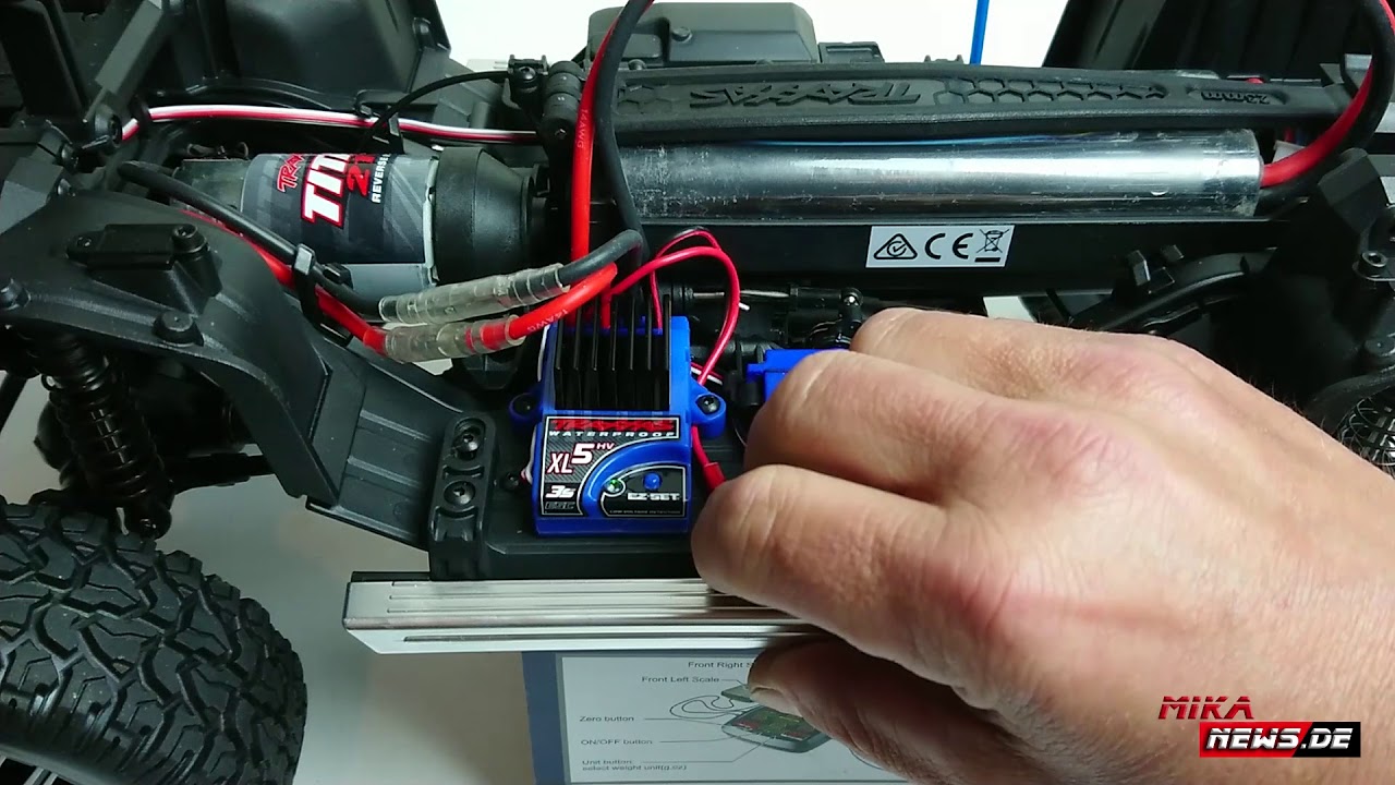 Traxxas TRX 4 - Die 5 Profile des Fahrreglers und die Programmierung