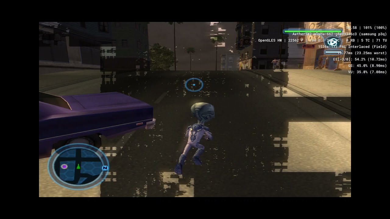 Destroy All Humans! 2 Android Full Speed | AETHERSX2 | Snapdragon 888 TEST
