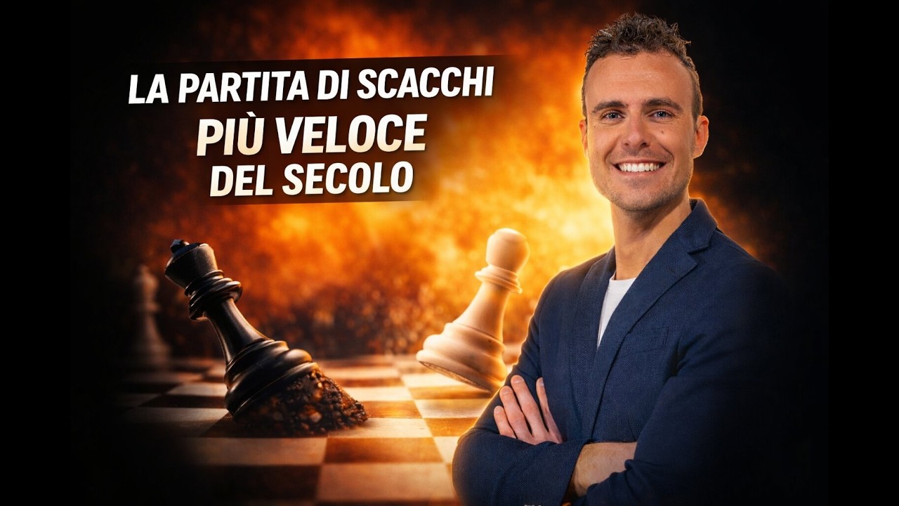 La Partita di Scacchi Più Veloce del Secolo | ChessLife Academy