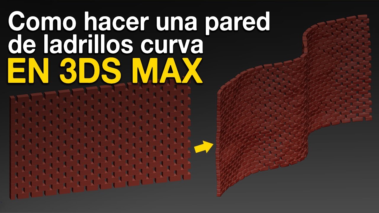 Как сделать изогнутую кирпичную стену в 3Ds Max / Floor Generator