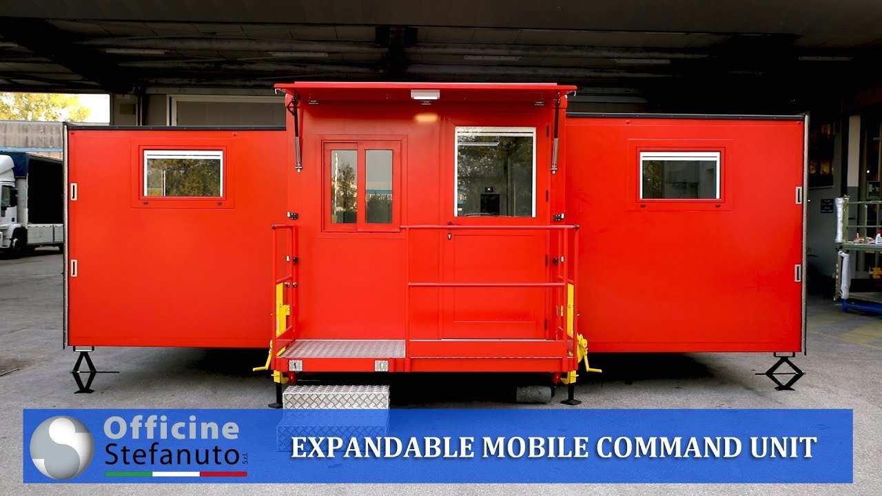 Expandable Mobile Command Unit on ISO 20ft Container