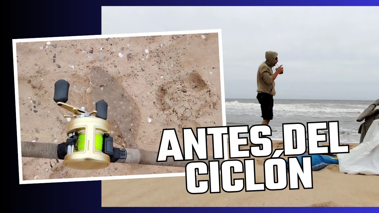 Pesca antes del ciclón.