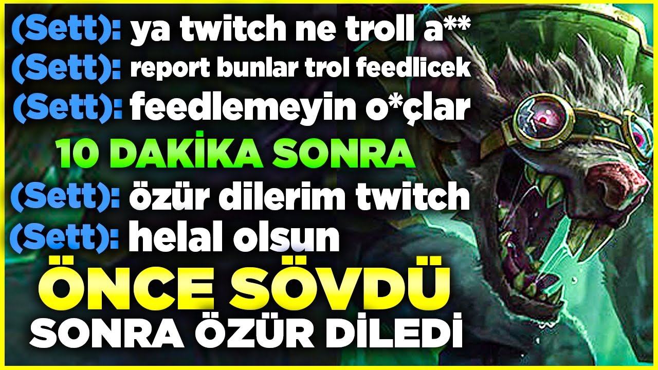 ÖNCE SÖVDÜ TROLLEME DEDİ !! PENTA ATINCA ÖZÜR DİLEDİ !! TWİTCH ORMAN !! | Ogün Demirci