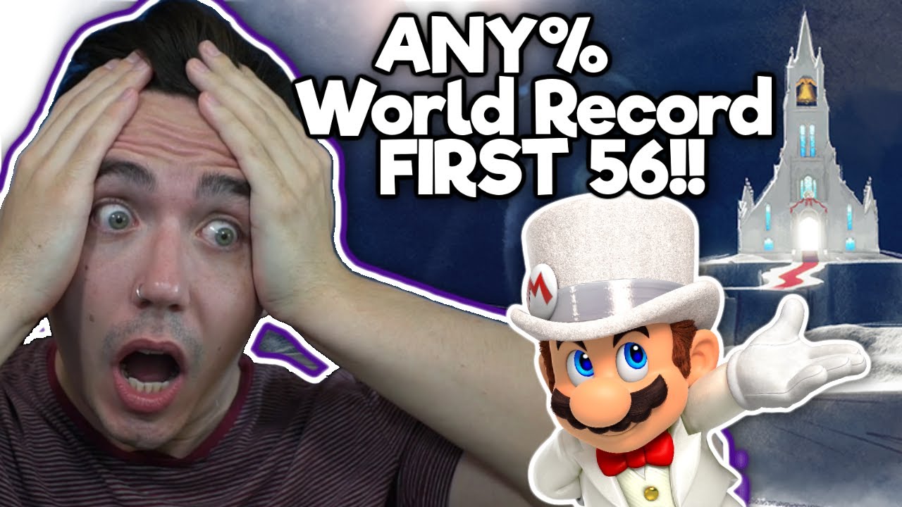 Спидраннер отреагировал на мировой рекорд в Super Mario Odyssey!