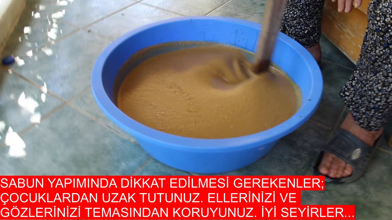 KAYNATMADAN ZEYTİNYAĞLI SABUN YAPIMI. KAYNATMADAN SABUN NASIL YAPILIR?