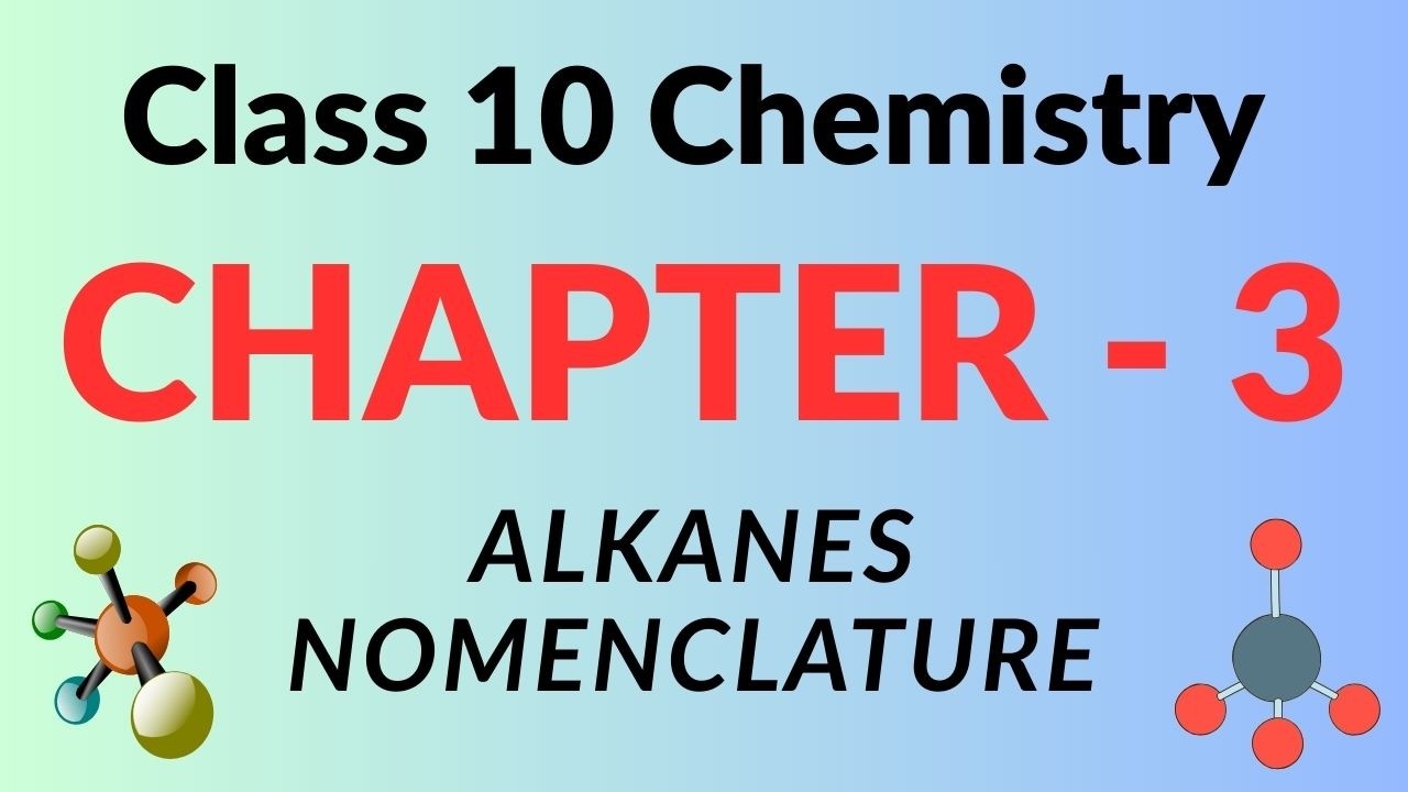 Master Alkane Nomenclature in 10 Minutes! | Class 10 Chemistry | Chapter 3 Sindh Board #sindhboard