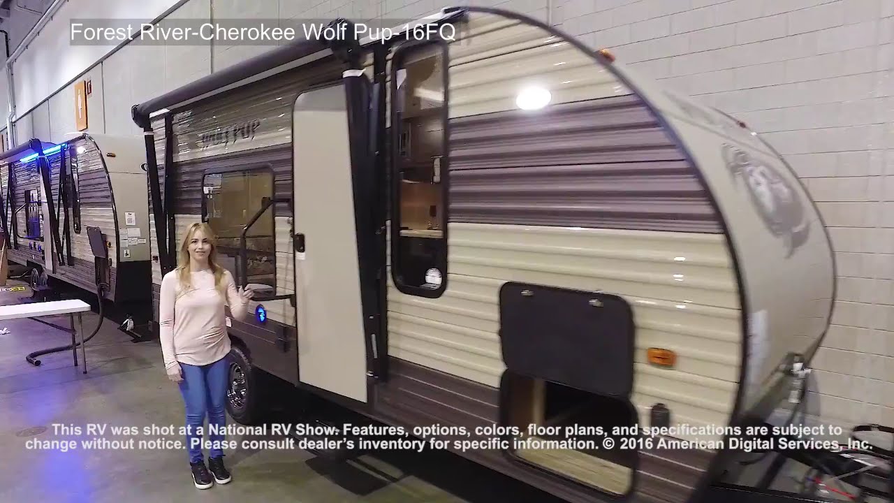 2017 Forest River RV Cherokee Wolf Pup 16FQ
