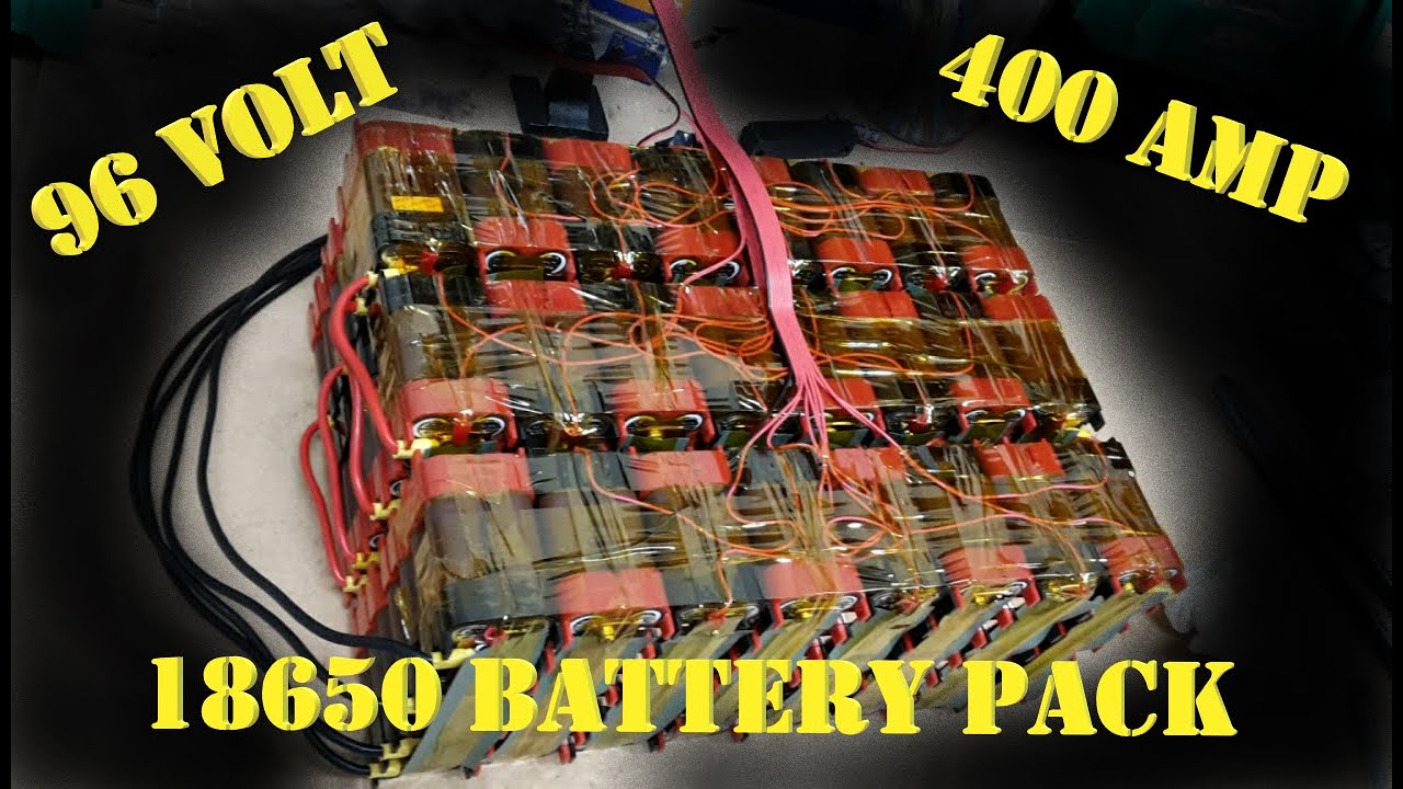 Heavy Duty 96V 400A 18650 Batterypack