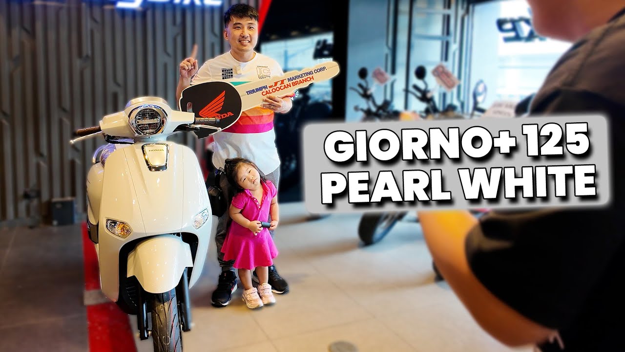Picking Up A White Giorno+ 125 | Africa Twin DCT Seat Height Check